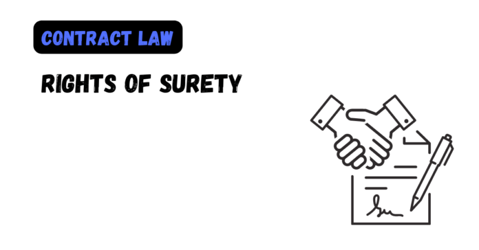 Rights of Surety