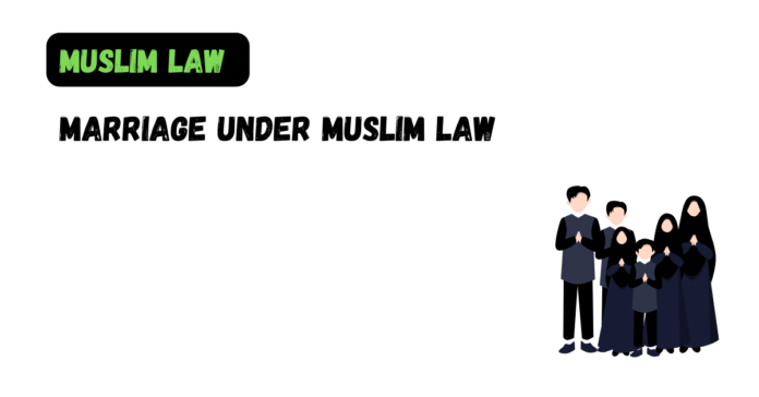 Marriage under Muslim Law