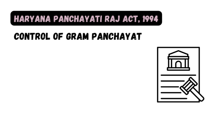 Control of Gram Panchayat
