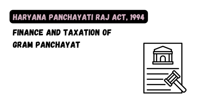 Finance and Taxation of Gram Panchayat