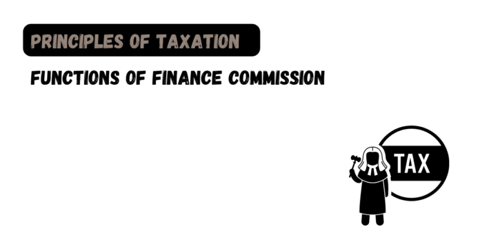 Functions of Finance Commission