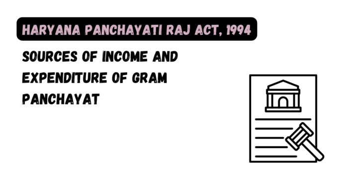 Sources of Income and Expenditure of Gram Panchayat